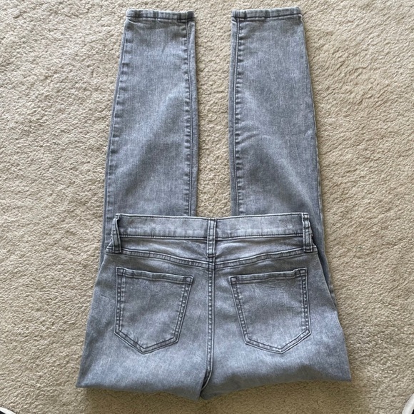 Banana Republic Gray Skinny Fit Jeans Size 26/2 - Picture 2 of 7